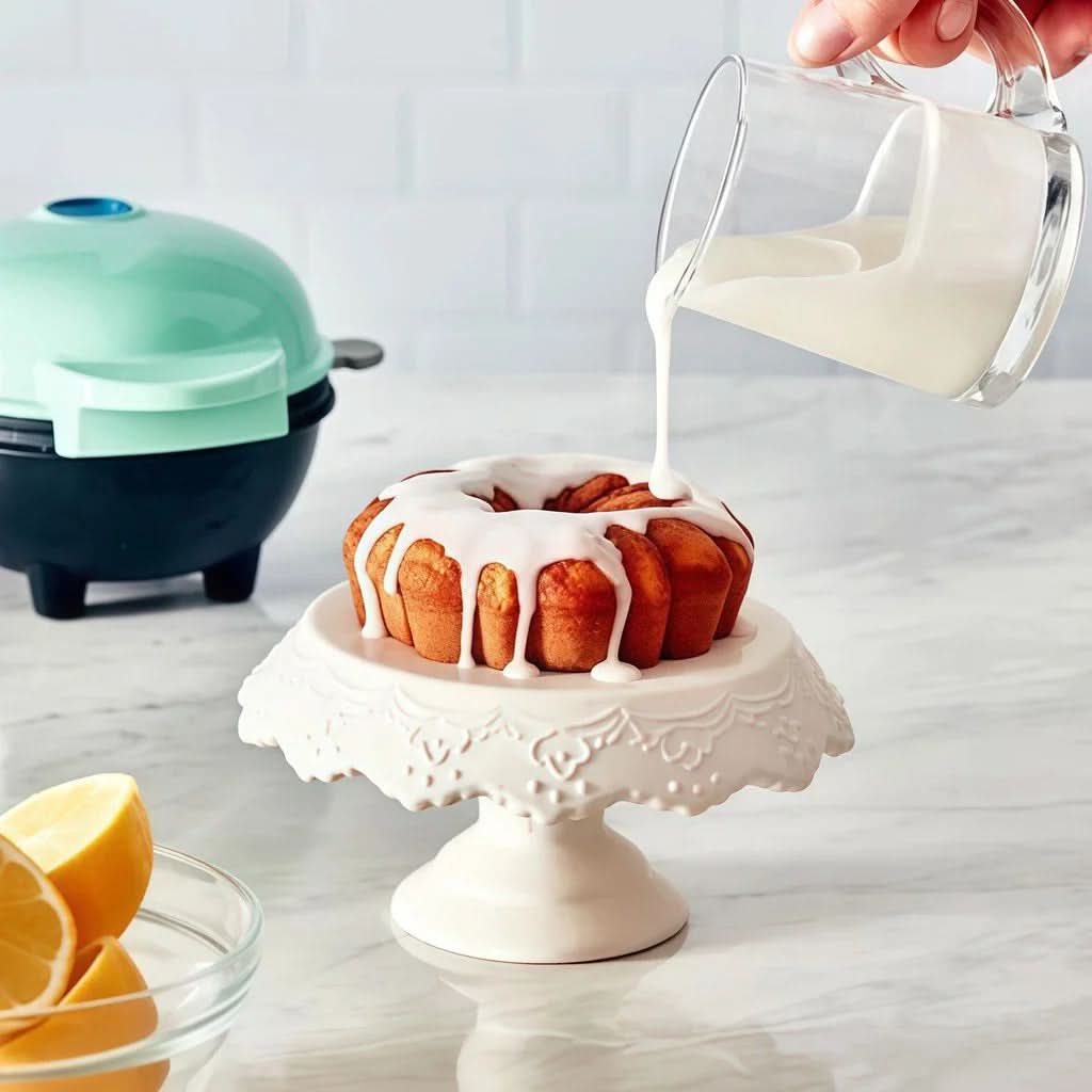 Norvo | Mini Bundt Cake Maker for Quick Treats with Non-Stick Coating