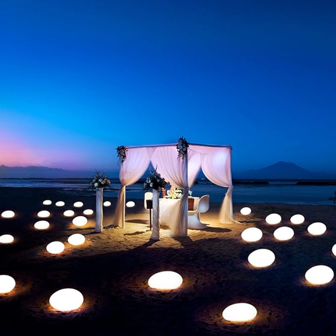 Norvo | Cobblestone LED Hage Lys Fixture - Sol Drevet Utendørs Belysning for Stier & Landskap