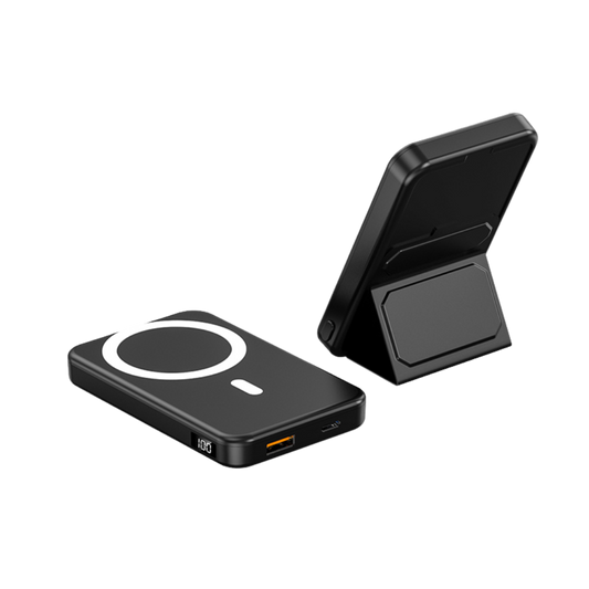 Norvo | Trådløs Power Bank for Telefon - 10K mAh Magnetisk Bærbar Lader