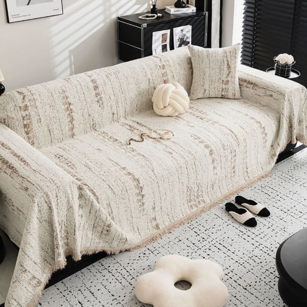 Norvo | Elegant chenille sofa trekk med enkel vedlikehold