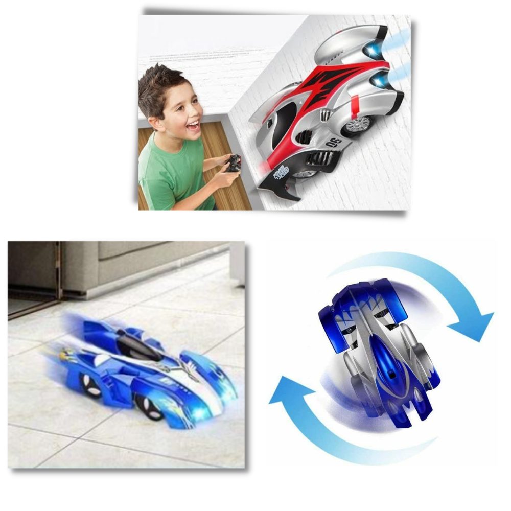 Veggklatrende RC bil