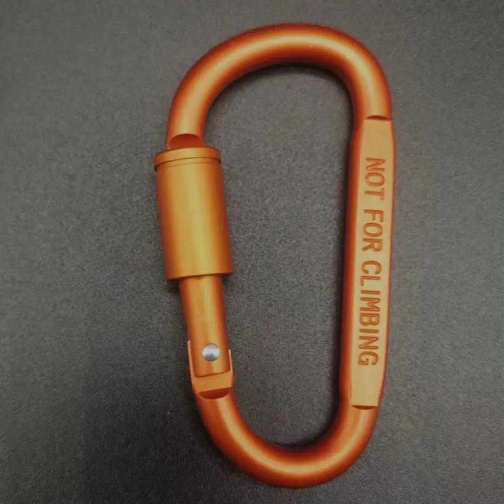 Norvo | D-formet karabinkrok i flere farger for fotturer og camping