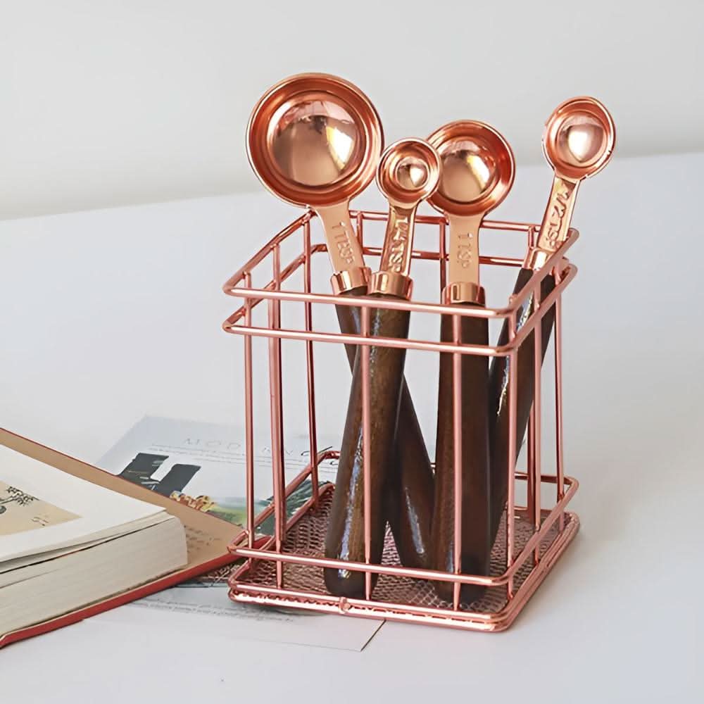 Norvo | Premium målesett laget av rustfritt stål med kobberbelegg