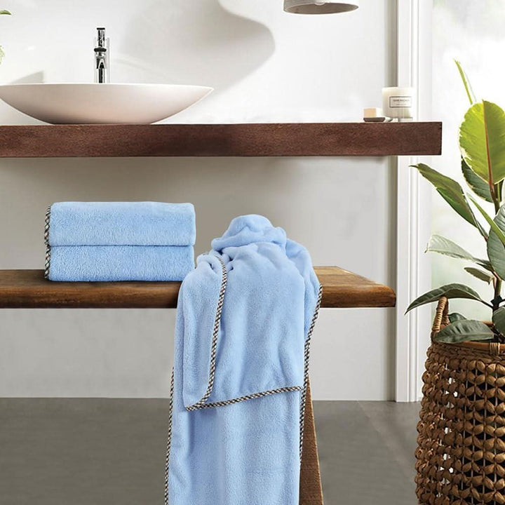 Norvo | Veluvon QuickDry Håndkle | Premium Mikrofiber Håndkle | Hurtigtørkende & Svært Absorberende | Myk, Lett & Reisesmart