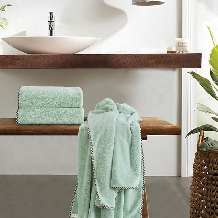 Norvo | Veluvon QuickDry Håndkle | Premium Mikrofiber Håndkle | Hurtigtørkende & Svært Absorberende | Myk, Lett & Reisesmart