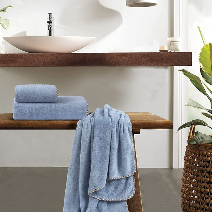 Norvo | Veluvon QuickDry Håndkle | Premium Mikrofiber Håndkle | Hurtigtørkende & Svært Absorberende | Myk, Lett & Reisesmart