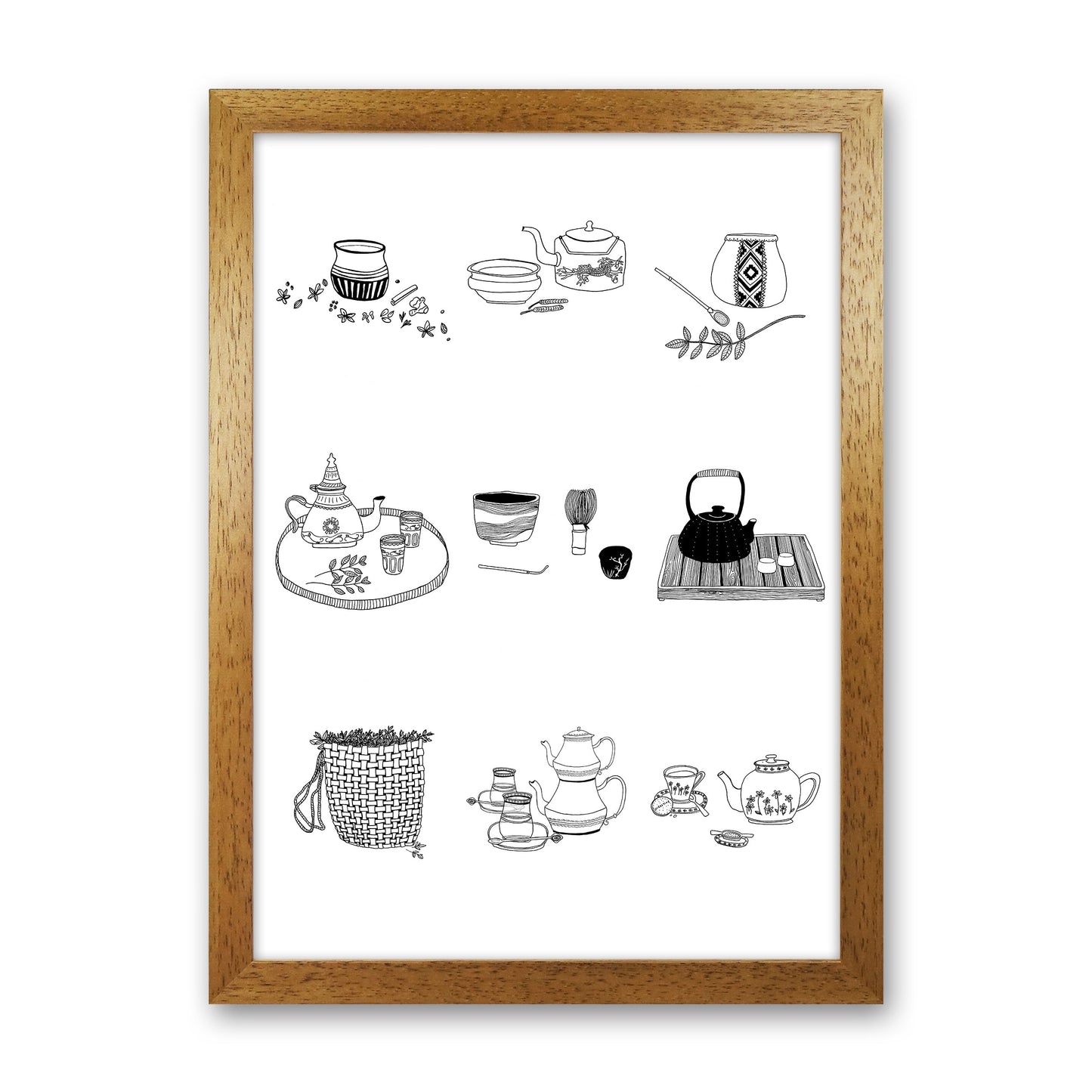 Norvo | All Tea A3 Kunsttrykk