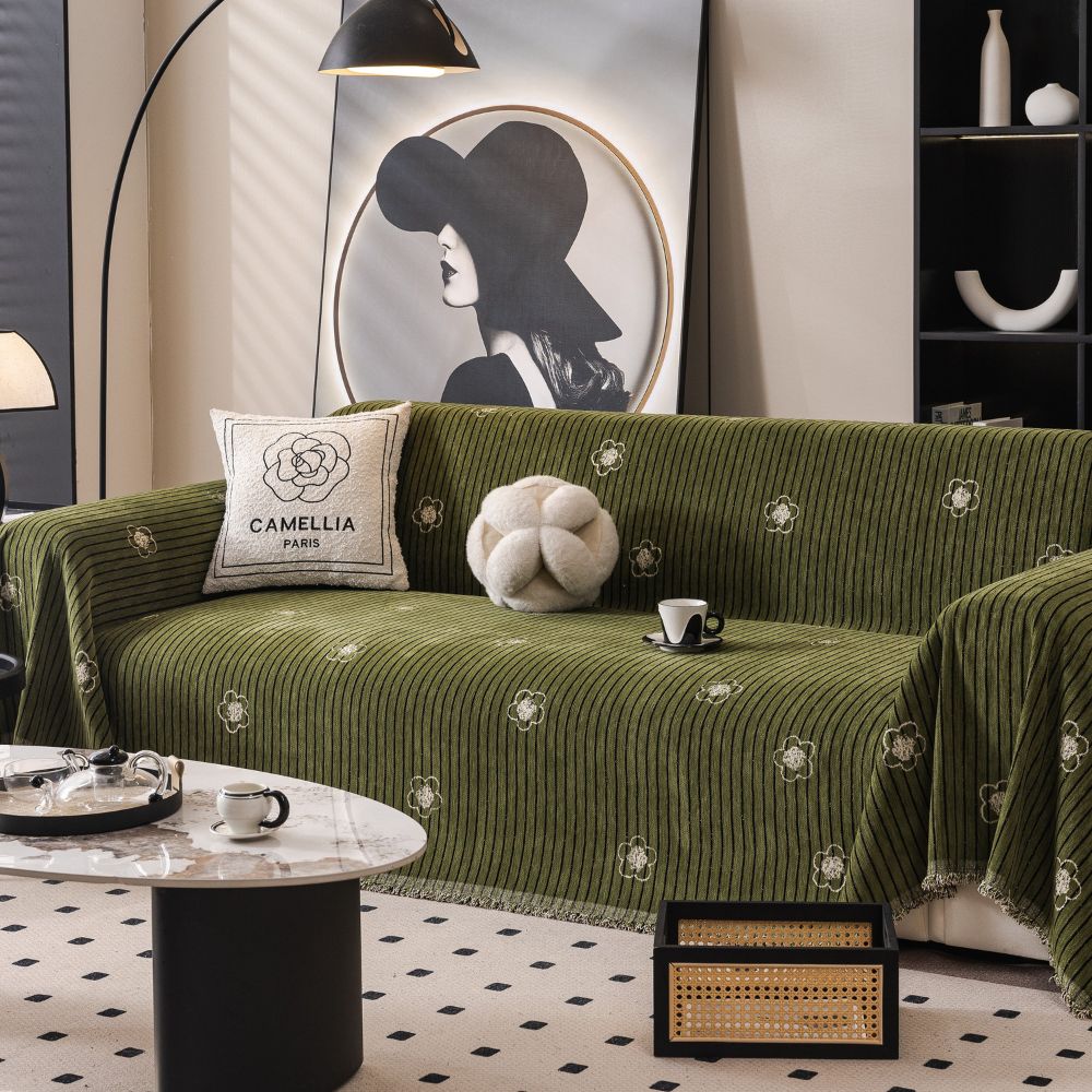 Norvo | Camellia Bloom Sofa Cover