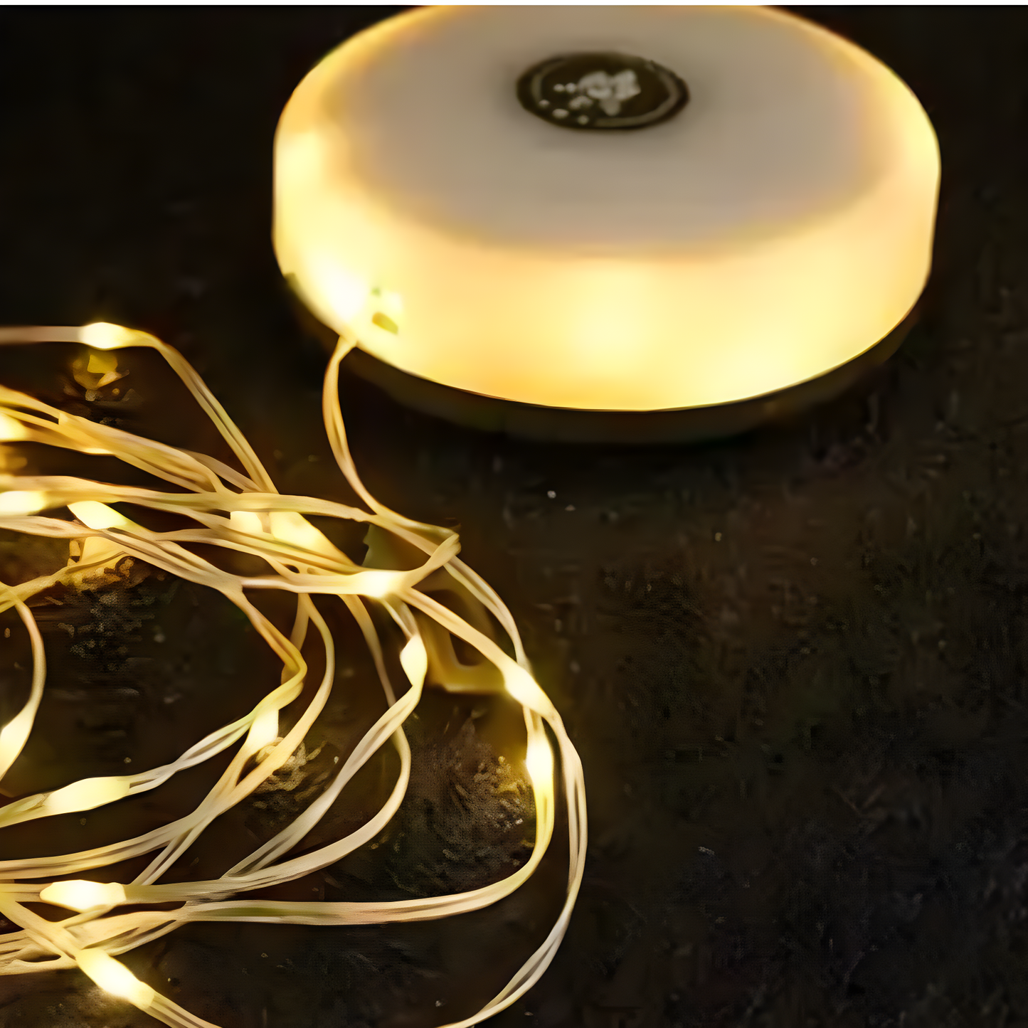 Norvo | CampBeam LED Utendørs Lyslenker – Oppladbare Vanntette Lys med Magnetiske Kroker & 5 Belysningsmodus