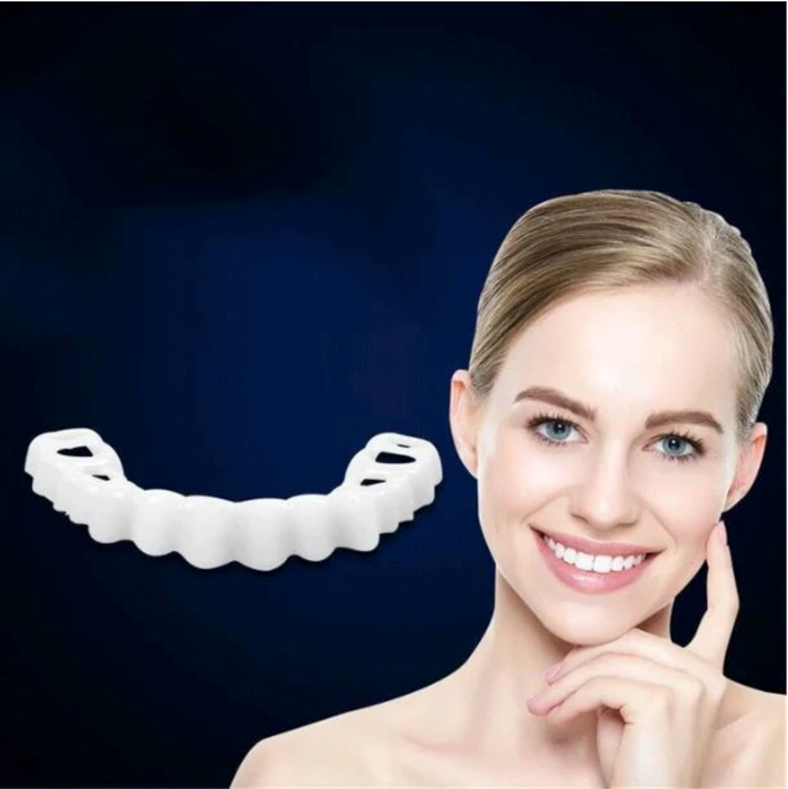 Norvo | HappySmile Facet sett | Gjenbrukbare øvre og nedre fasetter for et strålende smil