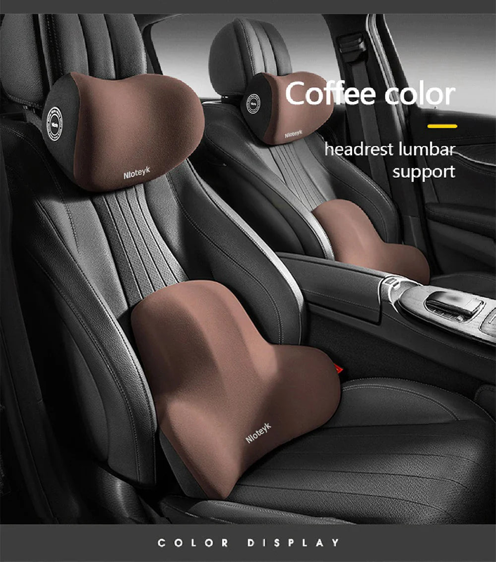 Norvo | Bil Lendestøtte Ryggpute og Nakkepute