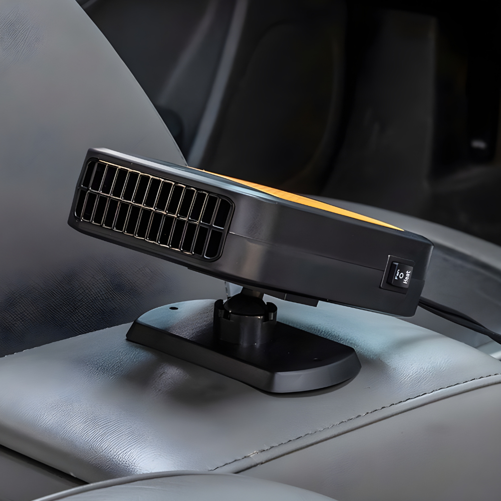 Norvo | Bilvarmer Avfroster 12V Bærbar Vindusvifte Rask Avriming