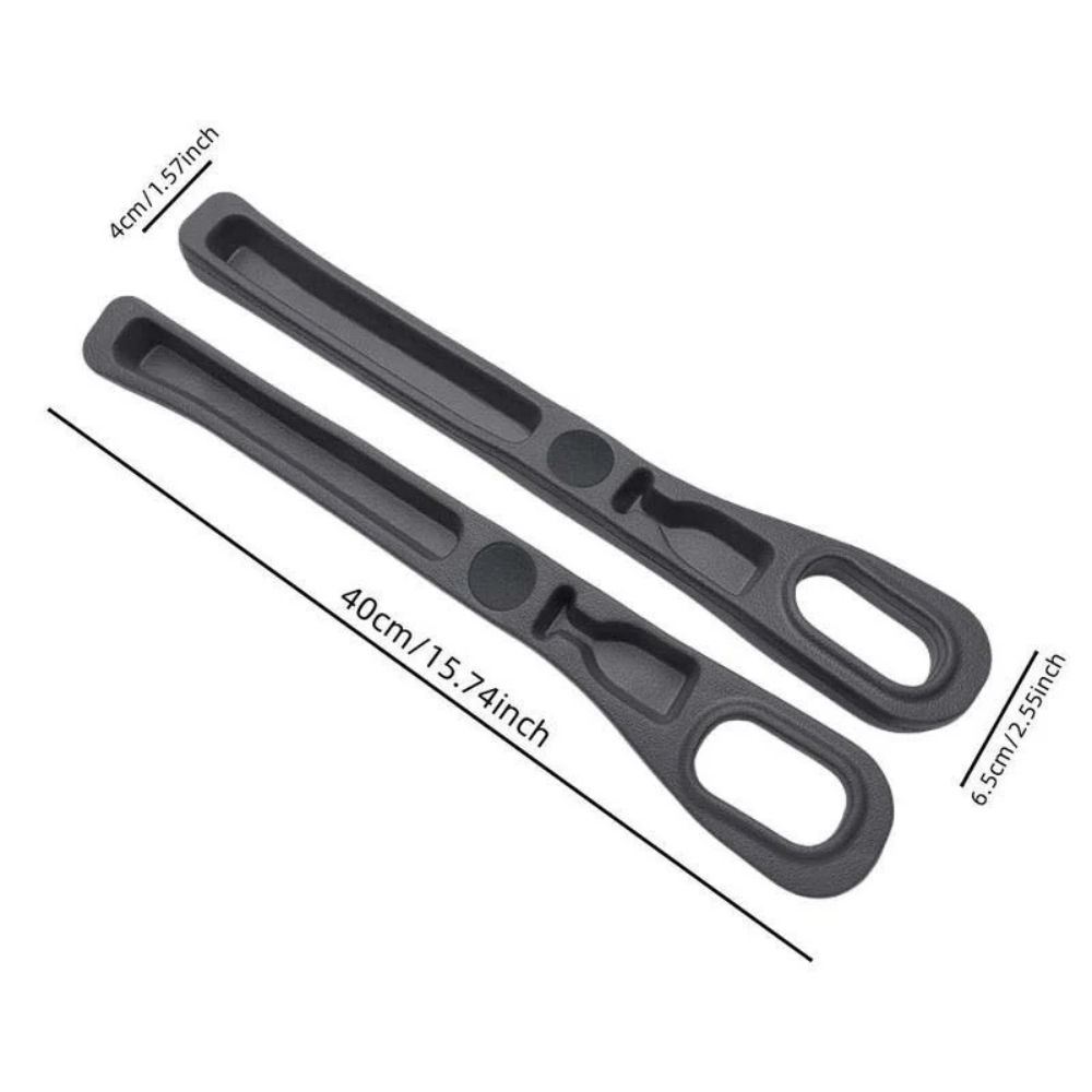 Norvo | Bilsete Fylling Fusk Skinn Gap Filler Organiser Par