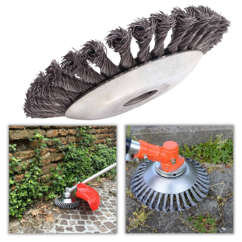 Trimmerhode i karbonståltråd