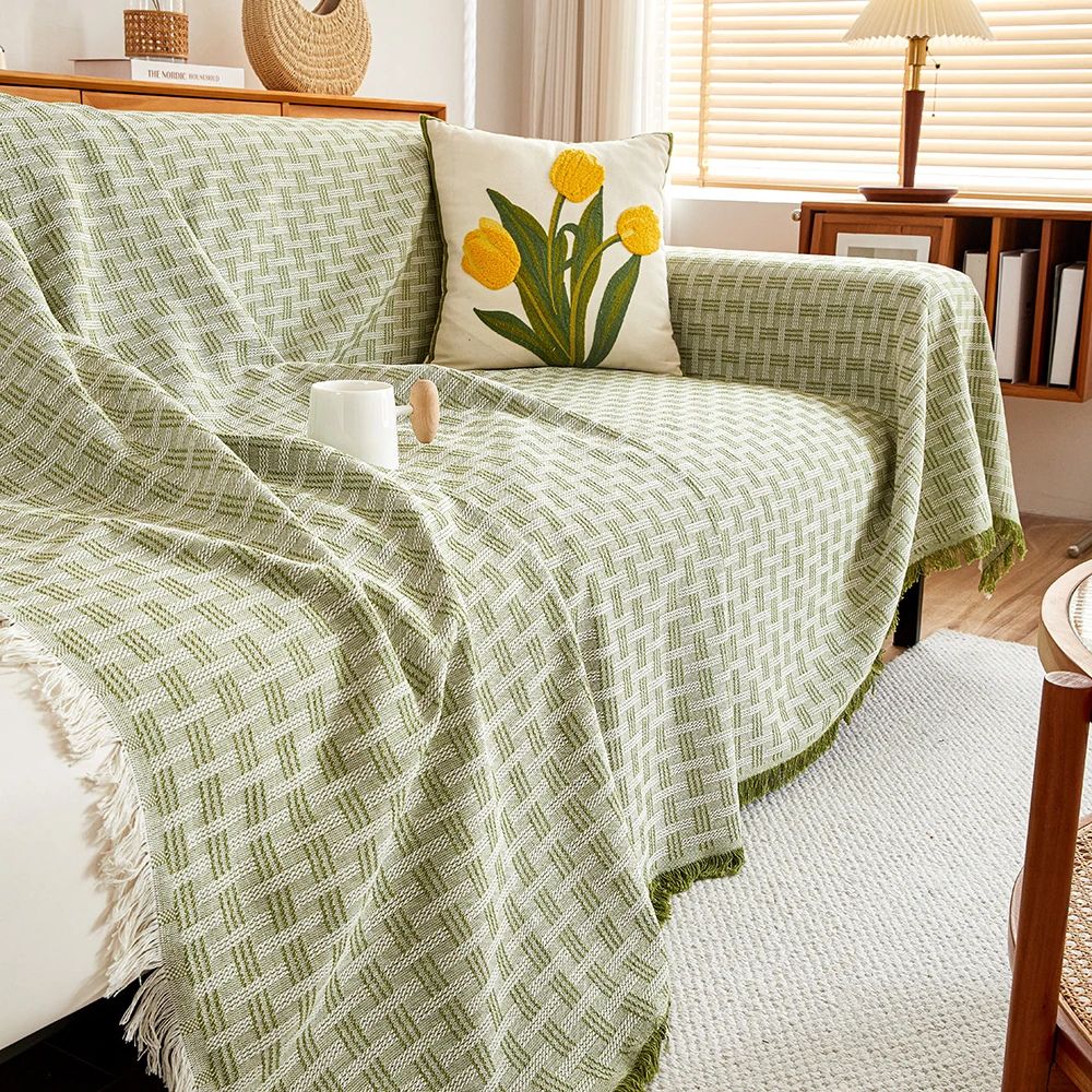 Norvo | Casa Serene Geometrisk Sofatrekk