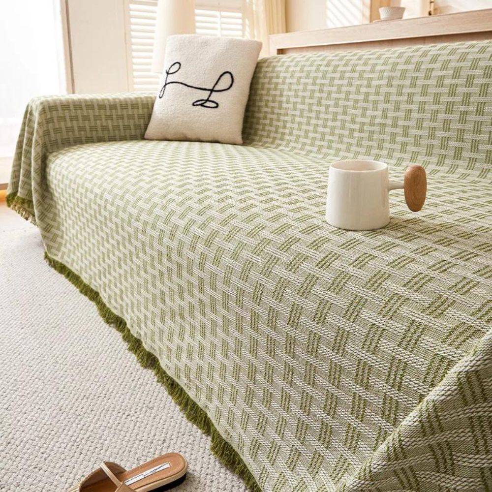 Norvo | Casa Serene Geometrisk Sofatrekk