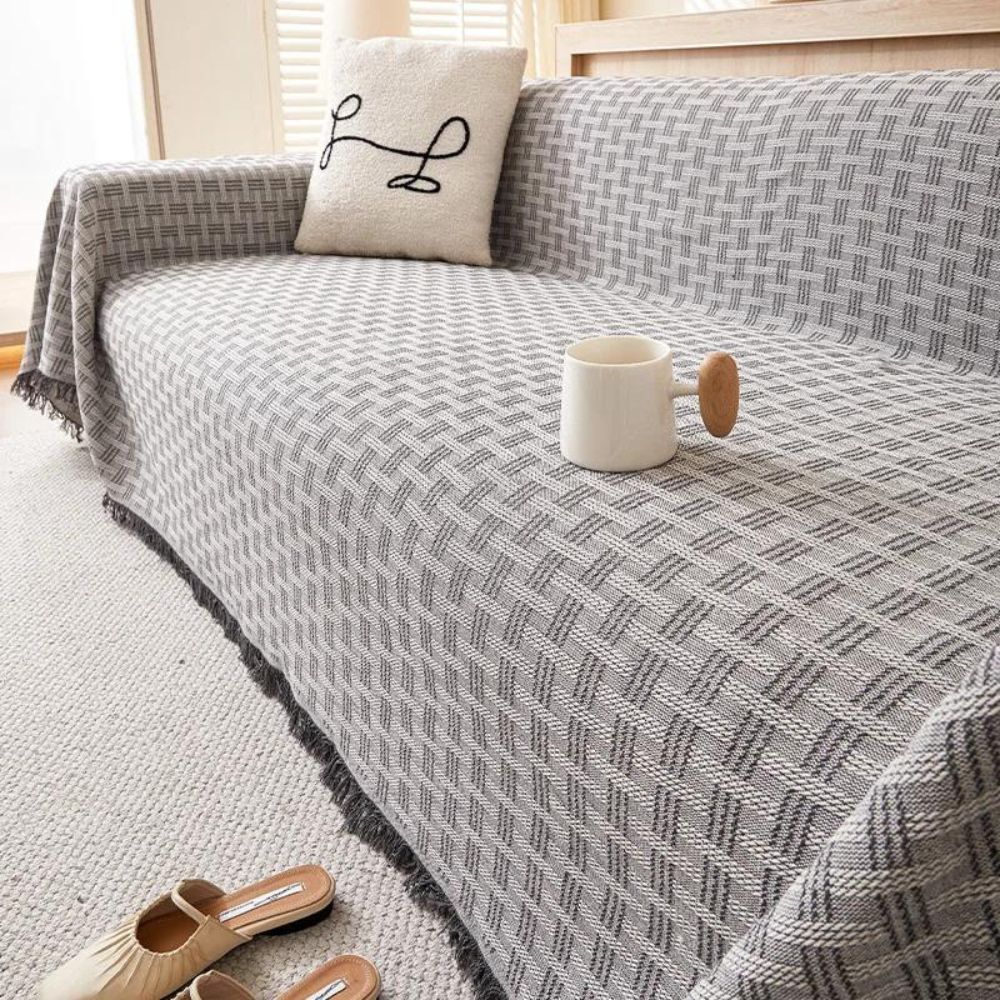 Norvo | Casa Serene Geometrisk Sofatrekk