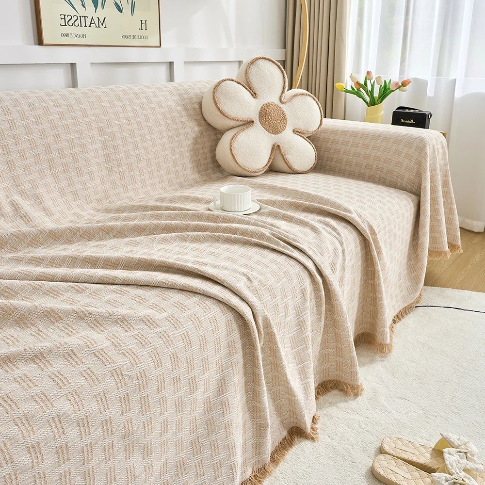 Norvo | Casa Serene Geometrisk Sofatrekk