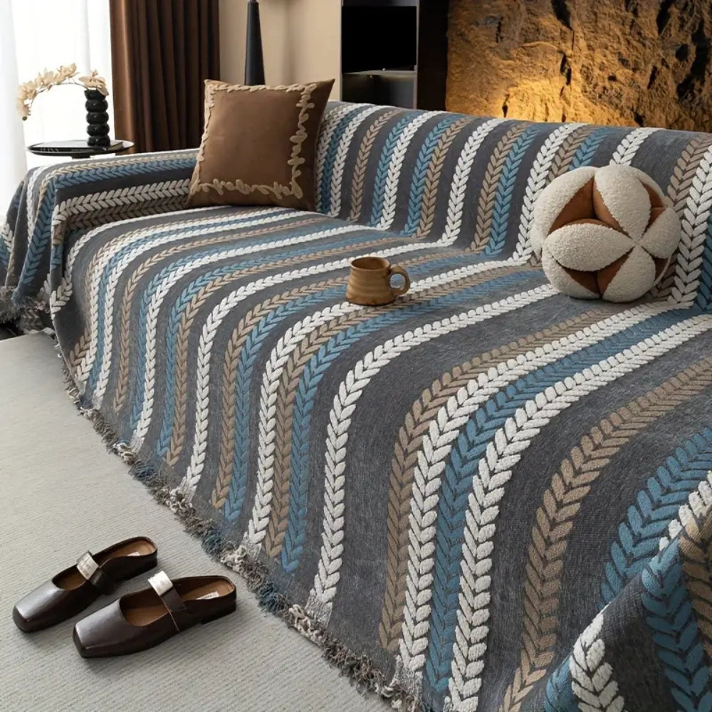 Norvo | Cascade Stripe Sofa Cover