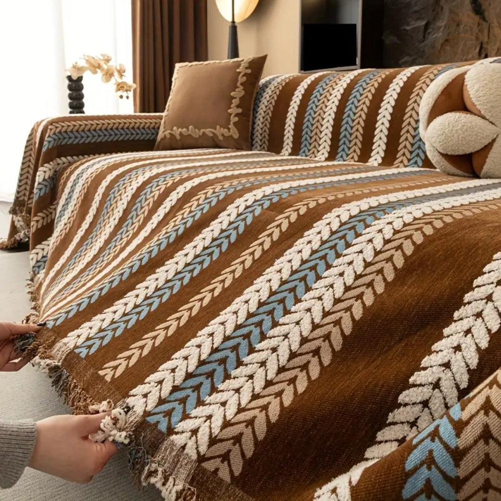 Norvo | Cascade Stripe Sofa Cover