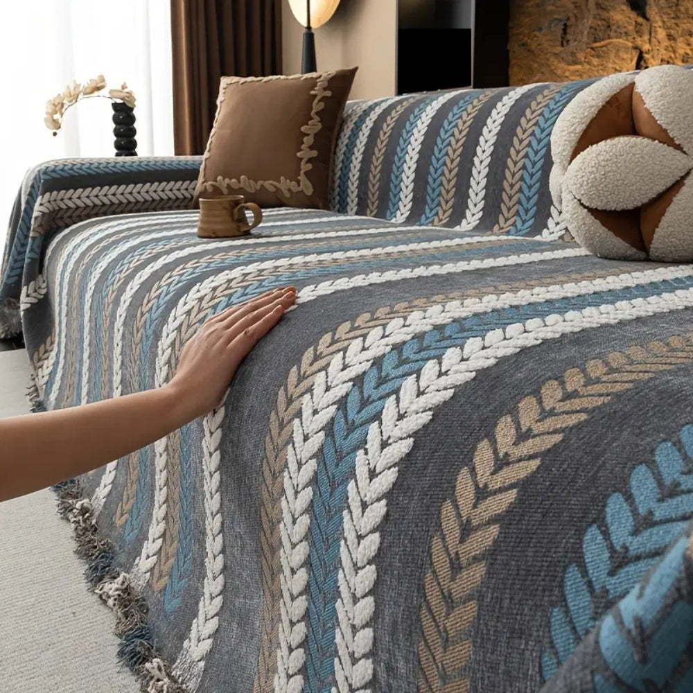 Norvo | Cascade Stripe Sofa Cover