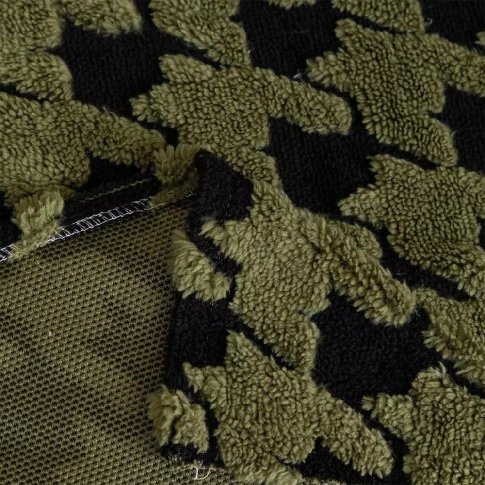 Norvo | Cavalli Houndstooth Plush Sofa Cover