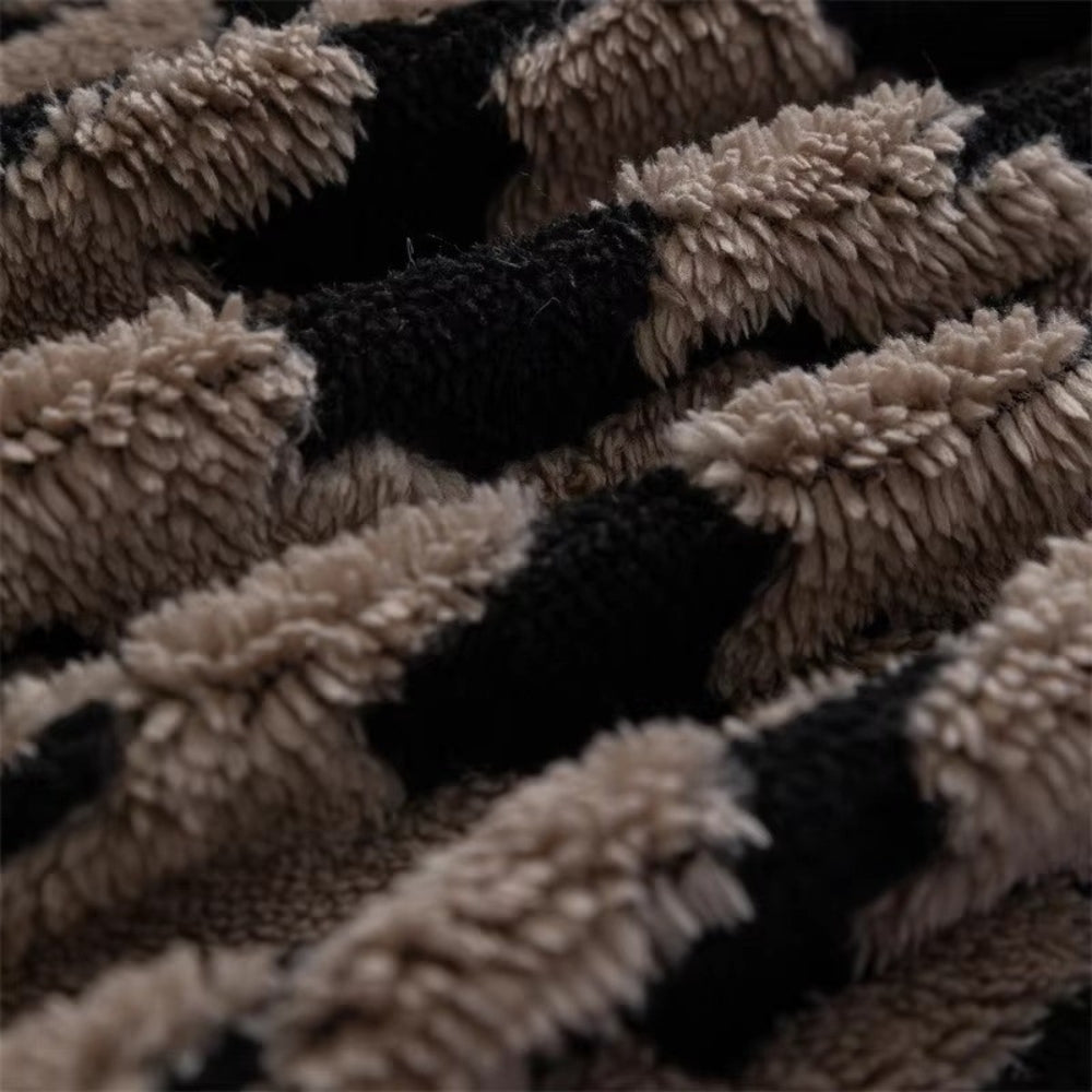 Norvo | Cavalli Houndstooth Plush Sofa Cover