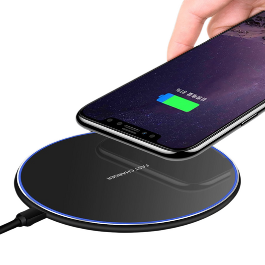 Norvo | 30W Rask Trådløs Ladeplate | Premium USB C Ladekabel MagSafe Lader for Apple iPhone, Samsung & Android - Rask Trådløs Ladeplate