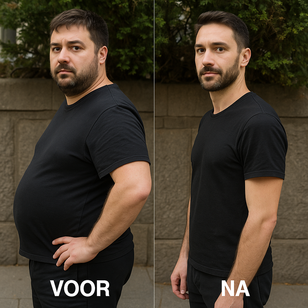 Norvo | KrachtVorm Herres Kompresjonsvest – Usynlig Holdningskorrigering & Slankere Utseende