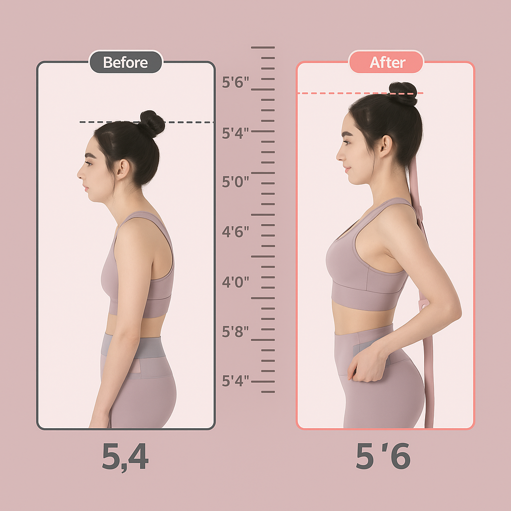 Norvo | Justerbar Yoga Stang for Holdningskorreksjon og Ryggstrekking