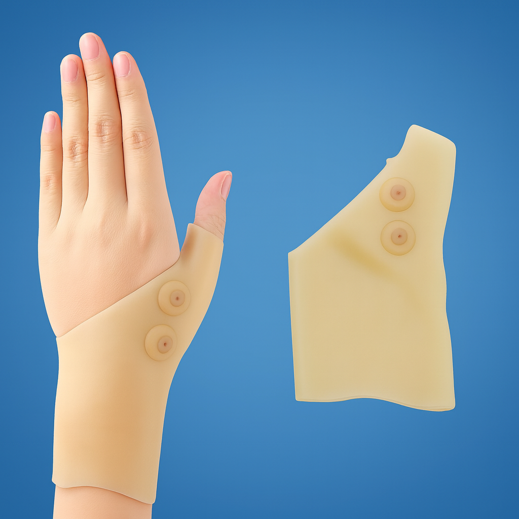 Smertelindring + Kompresjon – Non-Slip Silikon – Artritt & Leddstøtte for Hverdagskomfort Norvo