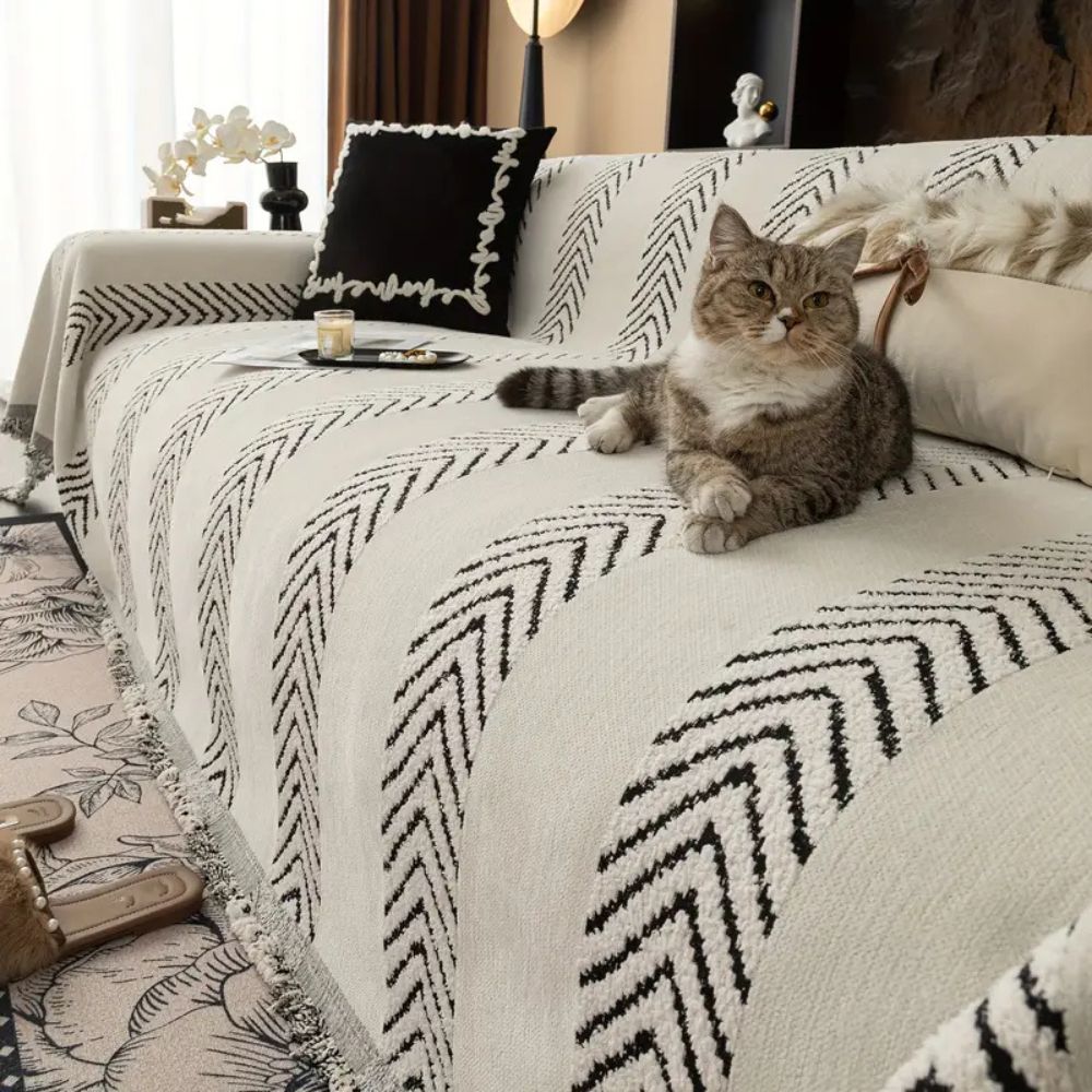 Norvo | Chevron Echo Line Sofa Cover
