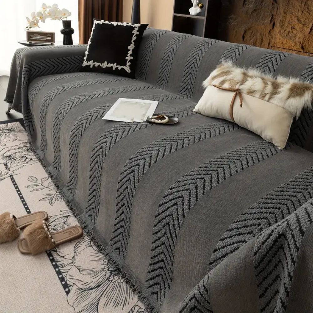 Norvo | Chevron Echo Line Sofa Cover