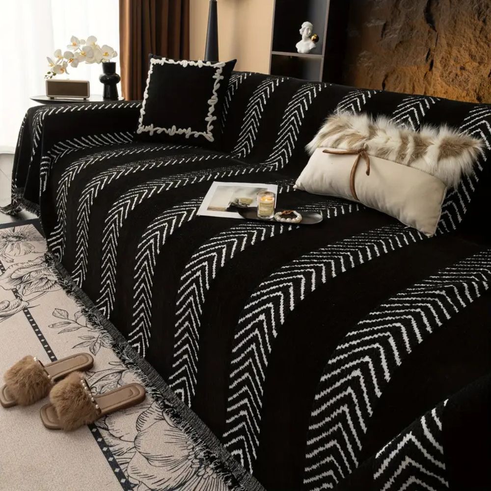 Norvo | Chevron Echo Line Sofa Cover