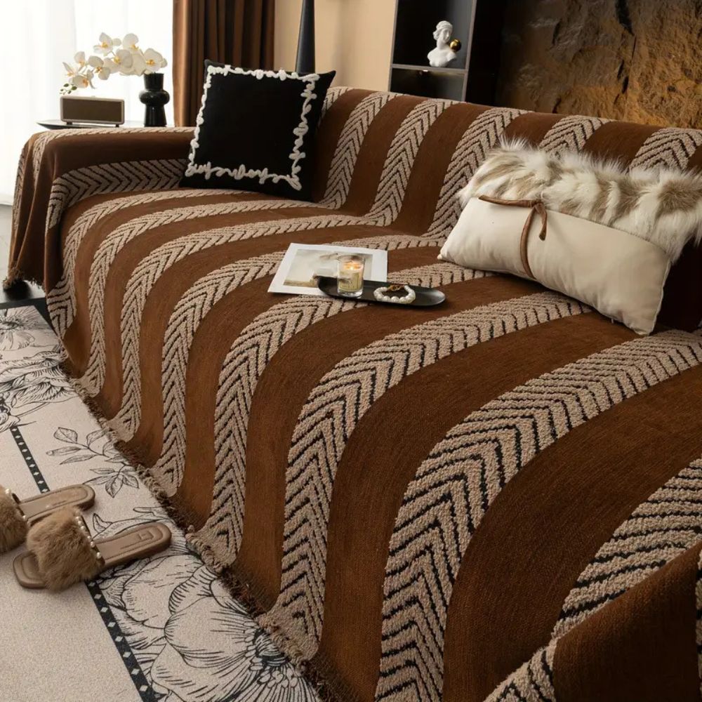 Norvo | Chevron Echo Line Sofa Cover