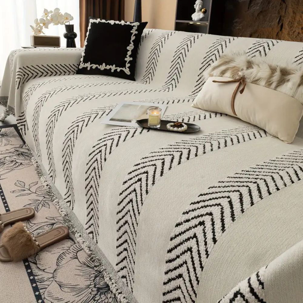 Norvo | Chevron Echo Line Sofa Cover