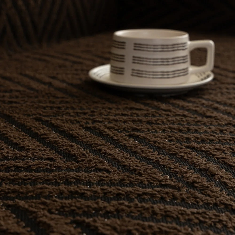 Norvo | Chevron Herringbone Frynse Sofa Deksel