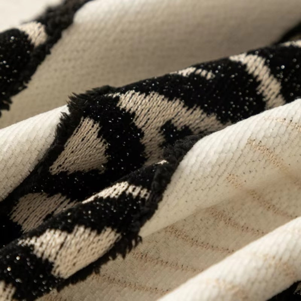 Norvo | Chevron-mønster Chenille-sofa trekk