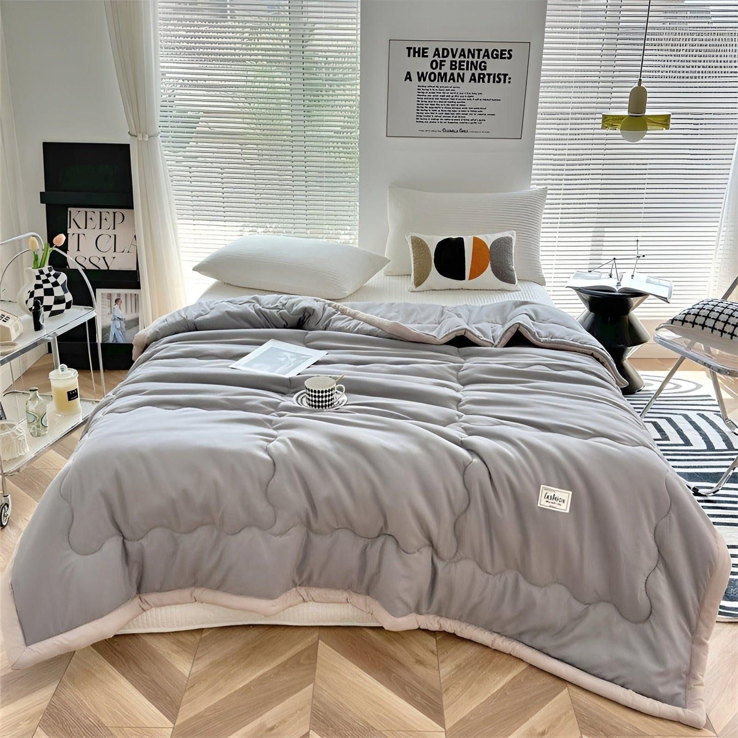 Norvo | Lett Pustende Kjølig Dyne Laget av Høy- Kvalitets Fibre for Behagelig Sommer