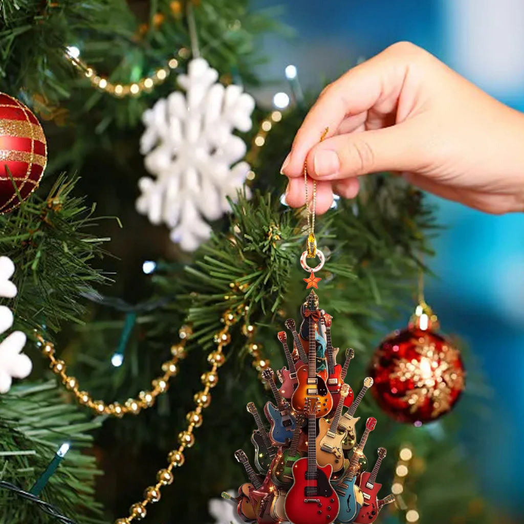 Norvo | Julepynt Musikalsk Instrument Tre Dekorasjon