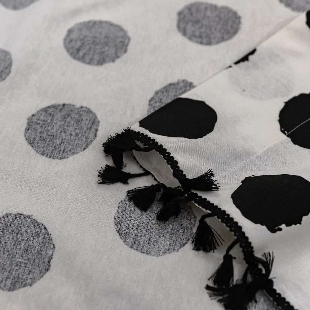 Norvo | Chic Prikkete Franje Vindusgardin