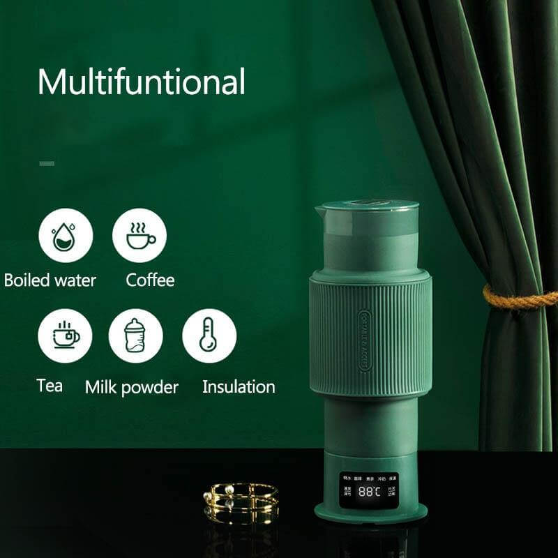 Norvo | CompactKettle | Elegant elektrisk sammenleggbar vannkoker | Plassbesparende og elegant