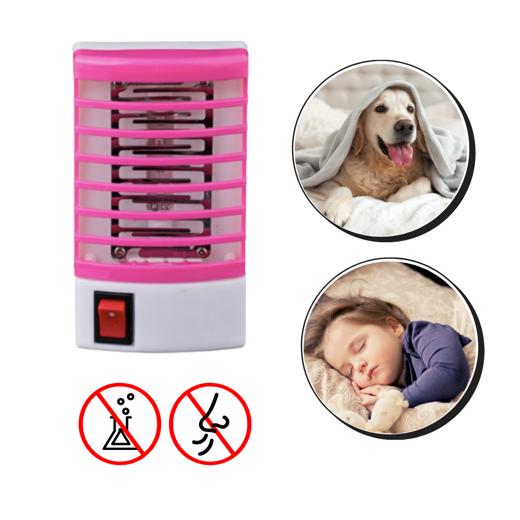 Plug-in nattlampe for mygg