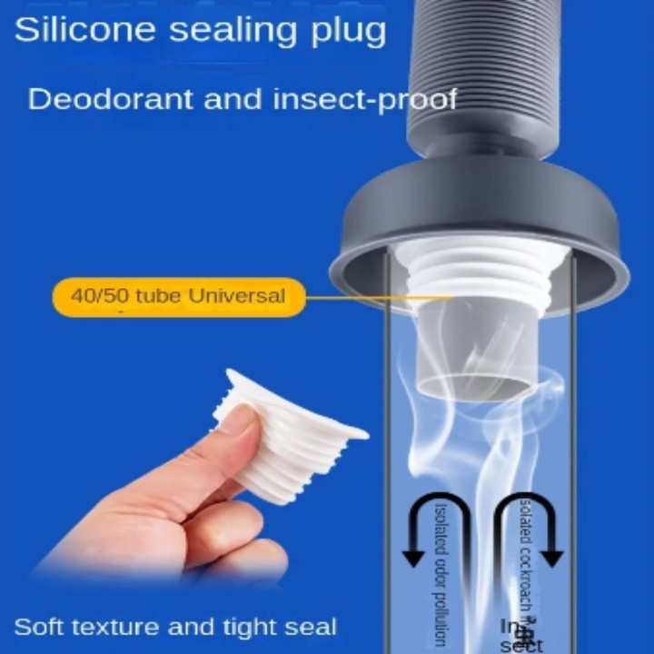 360 Drain Easy Universal Overflow Disposer Drain Kit | Norvo