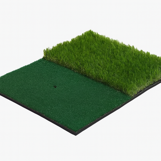 Norvo | Bærbar golftrening matte med tee-hull for bakgård, garasje og innendørs trening