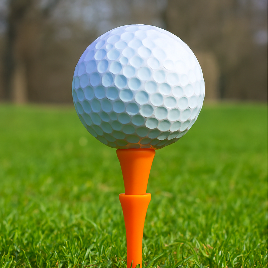 Norvo | 50 Pakk Fargerike Plast Golf T-stykker med Trinnvis Nedtrapping Høydekontroll