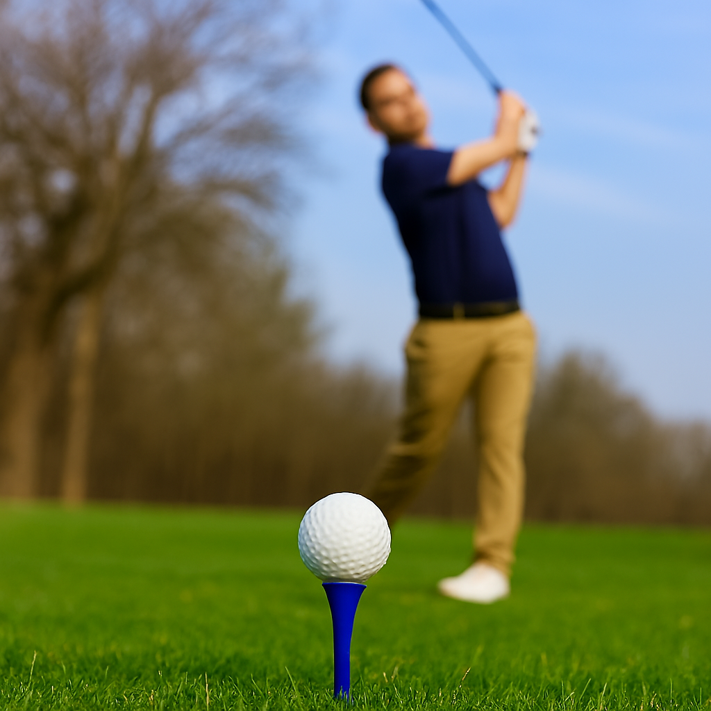 Norvo | 50 Pakk Fargerike Plast Golf T-stykker med Trinnvis Nedtrapping Høydekontroll