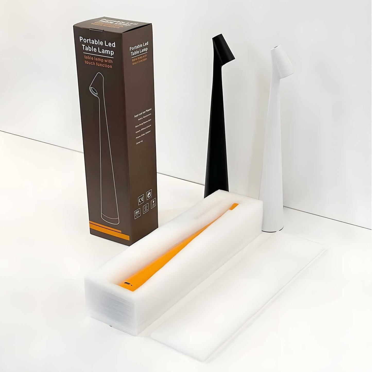 LunaSlim – Elegant Trådløs Bordlampe med Justerbar Belysning Norvo