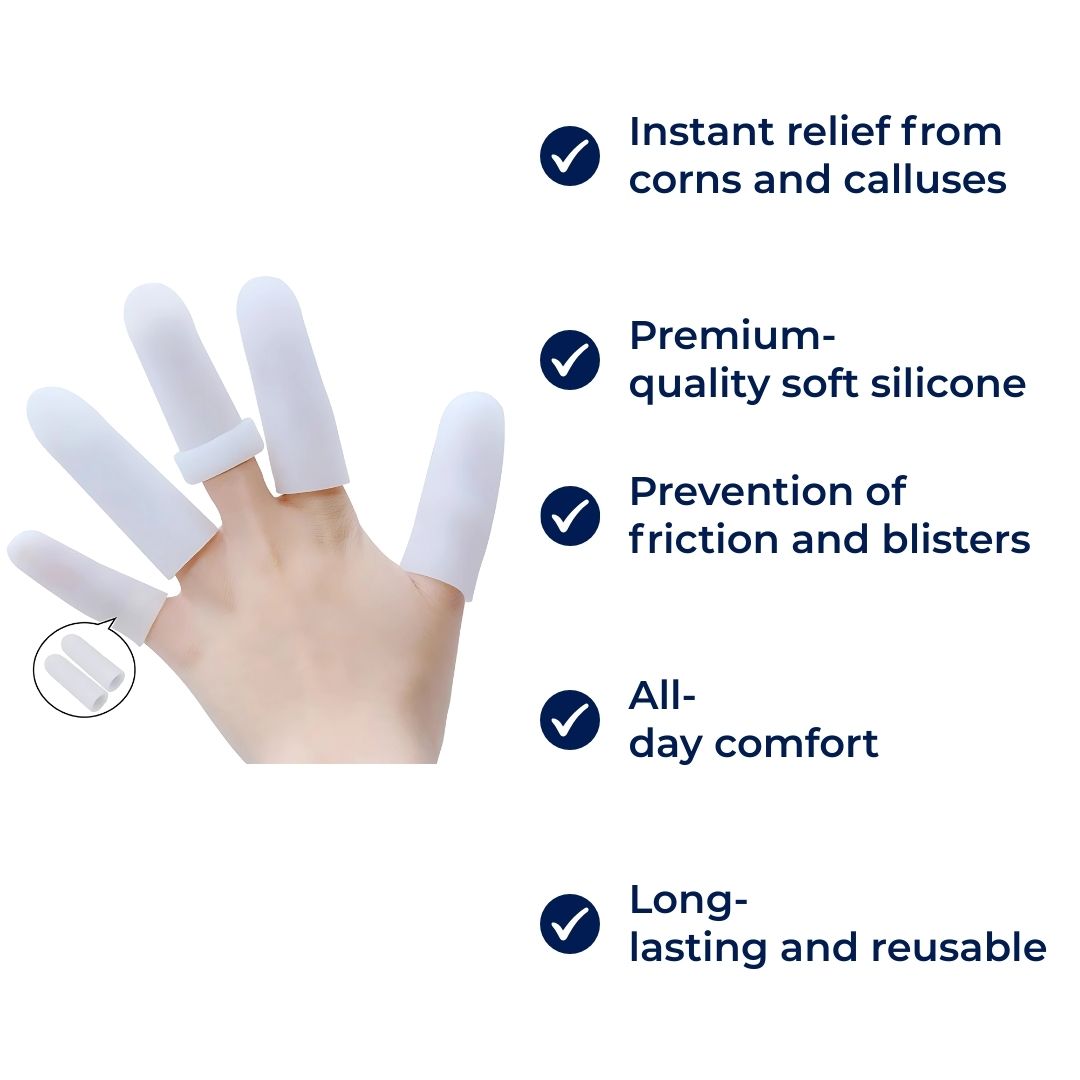 Corn Relief – Myk silikonpolstring – Forhindrer friksjon Norvo