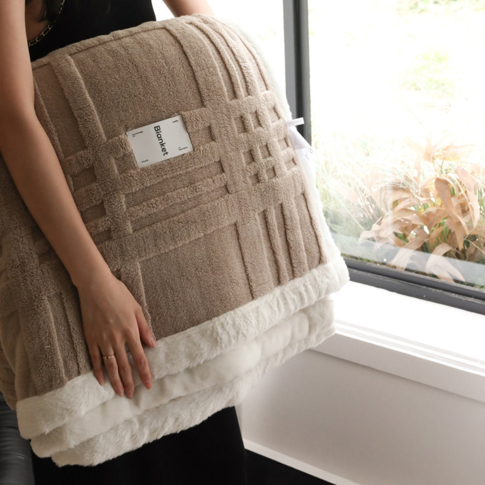 Norvo | Cosmo Fluffy Vinter Tredimensjonal Varm Teppe